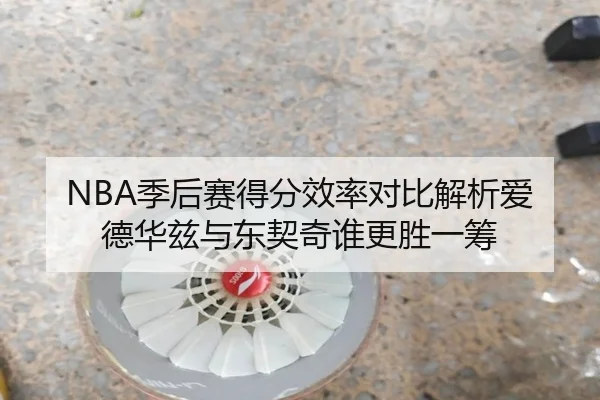 NBA季后赛得分效率对比解析爱德华兹与东契奇谁更胜一筹